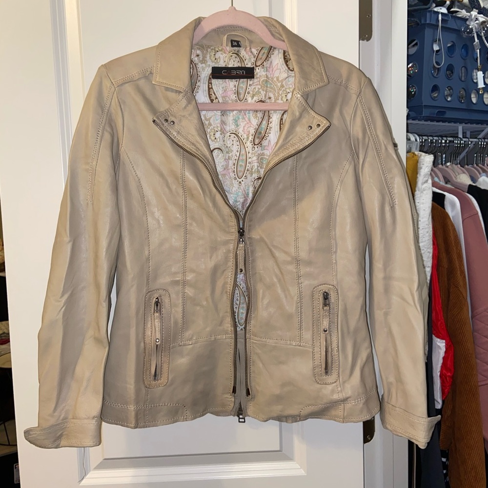 Authentic Cabrini Leather Jacket - Picture 10 of 14